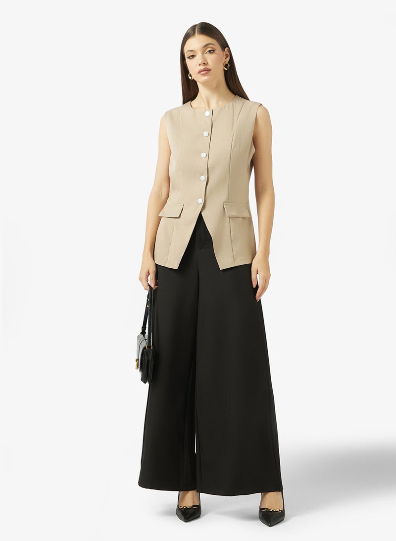 ELLA Wide Leg Trouser - Image 2
